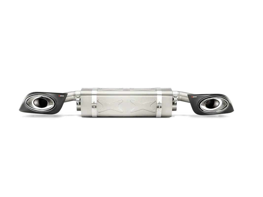Akrapovic Porsche 911 Turbo/Turbo S (991) 2015 Slip-On Line (Titanium),S-Po991tso-Ht 1