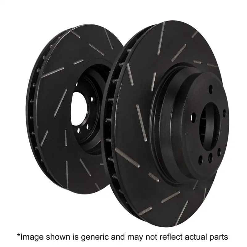 Ebc Usr Slotted Front Brake Rotors – 2011+ Jeep Grand Cherokee Srt-8 (6.4L) 1