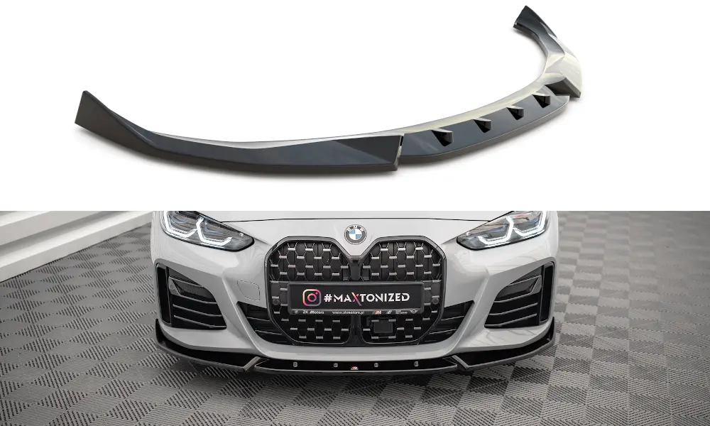 Maxton Design Bmw 4-Series / I4 V2 Front Lip Spoiler 1