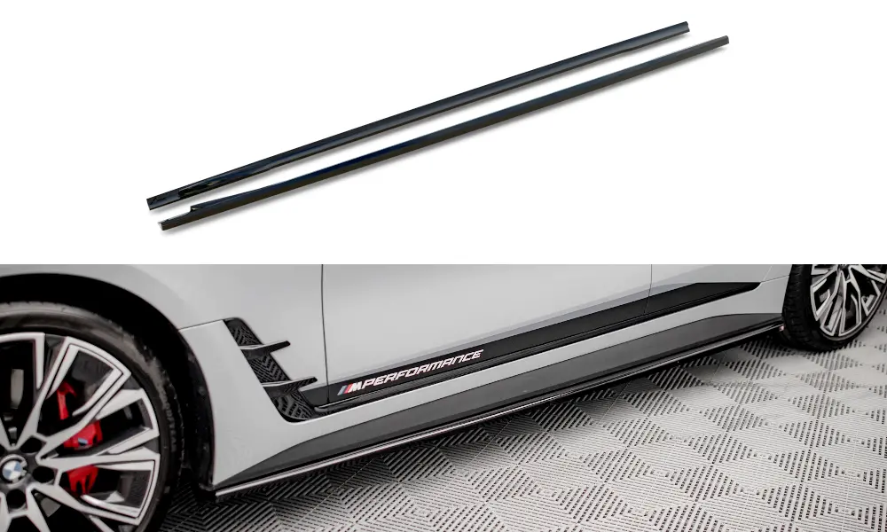 Maxton Design Bmw 4-Series / I4 V.2 Side Skirts Diffusers 1