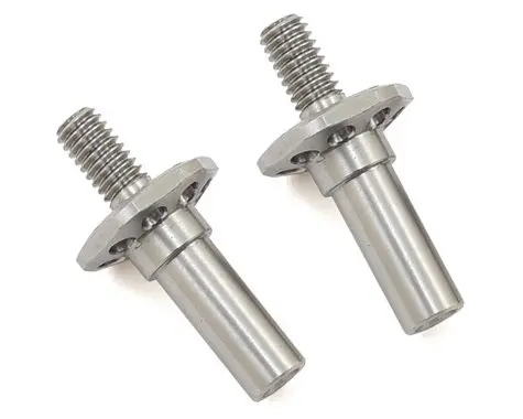 1691 B6 "Flite" Titanium Front Axles (2) 1