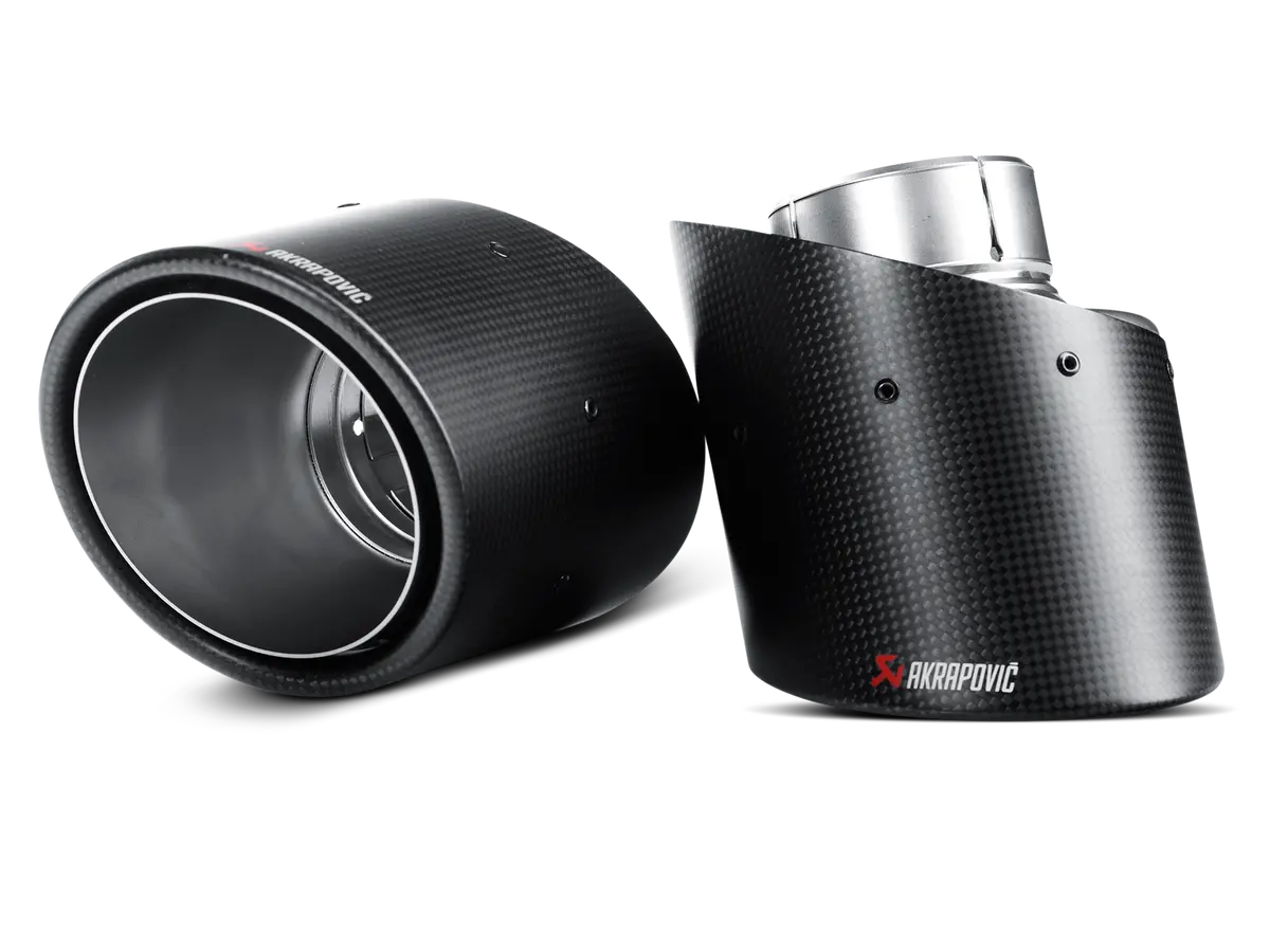 Akrapovic Abarth 500/500C 2009 Tail Pipe Set (Carbon Fiber) 1