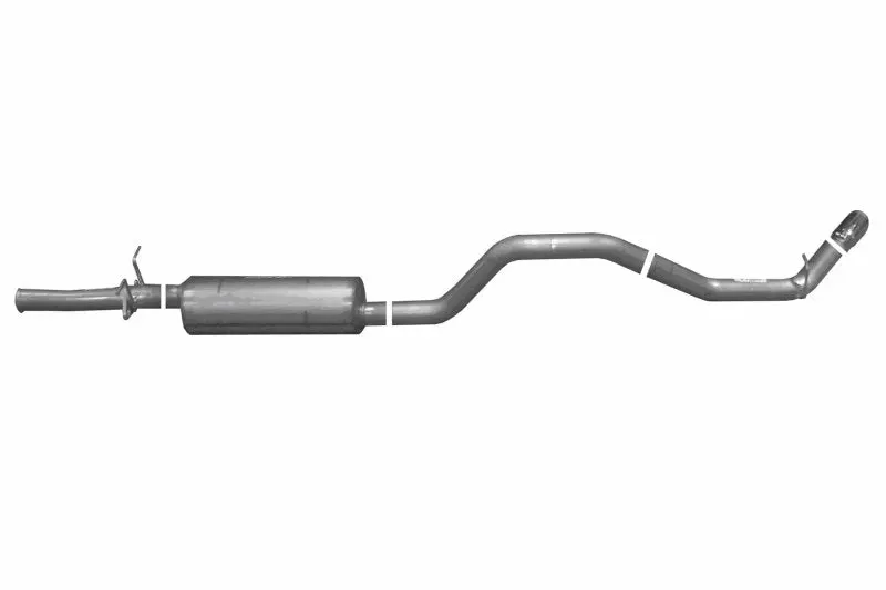 Gibson Stainless Steel Cat-Back Exhaust For 1989–1992 Ford Ranger S (2.3L & 2.5L, 2.5" Single Exit) 1