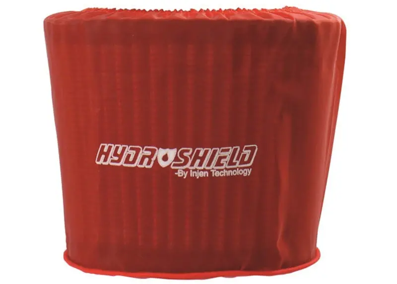 Injen Red Water-Repellent Pre-Filter For X-1015 & X-1018 Air Intakes (6.75" Base × 5" Height × 5" Top) 1