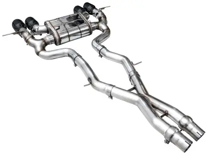 Awe Tuning Bmw G87 M2 Switchpath Edition Exhaust - Diamond Black Tips 1