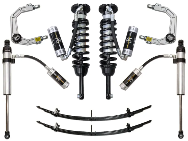 Icon Stage 5 Suspension System For Toyota Tacoma (2005–2015, 0–3.5" Lift; 2016+, 0–2.75" Lift) With Billet Upper Control Arms 1
