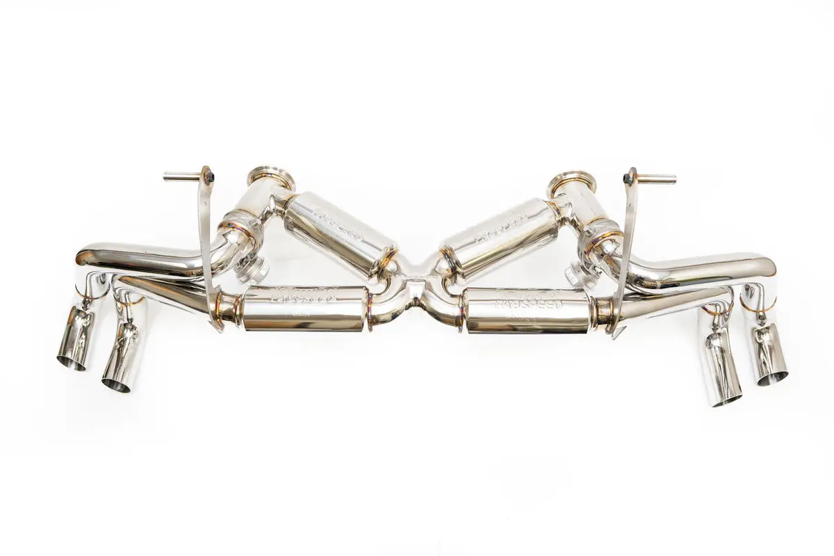 Fabspeed Audi R8 V8 Valvetronic Supersport X-Pipe Exhaust System (2007-2012) 1
