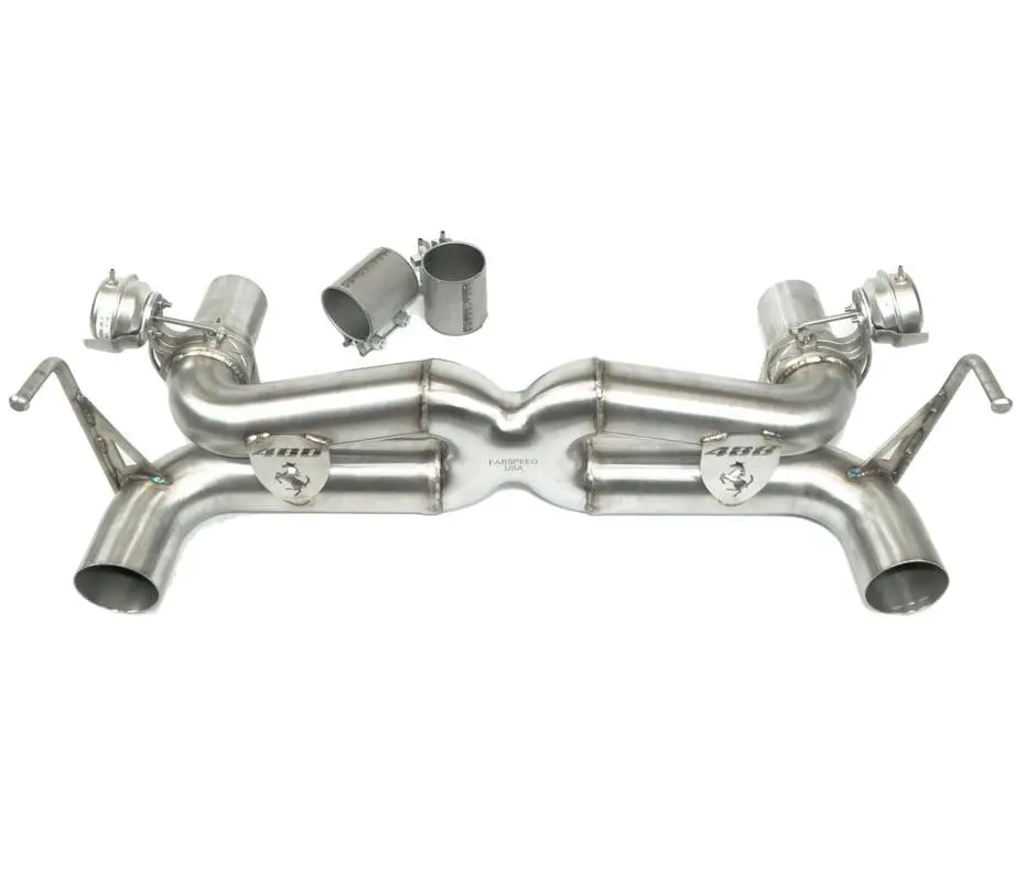 Fabspeed Ferrari 488 Gtb / Spider Valved Dual Tone Exhaust System 1