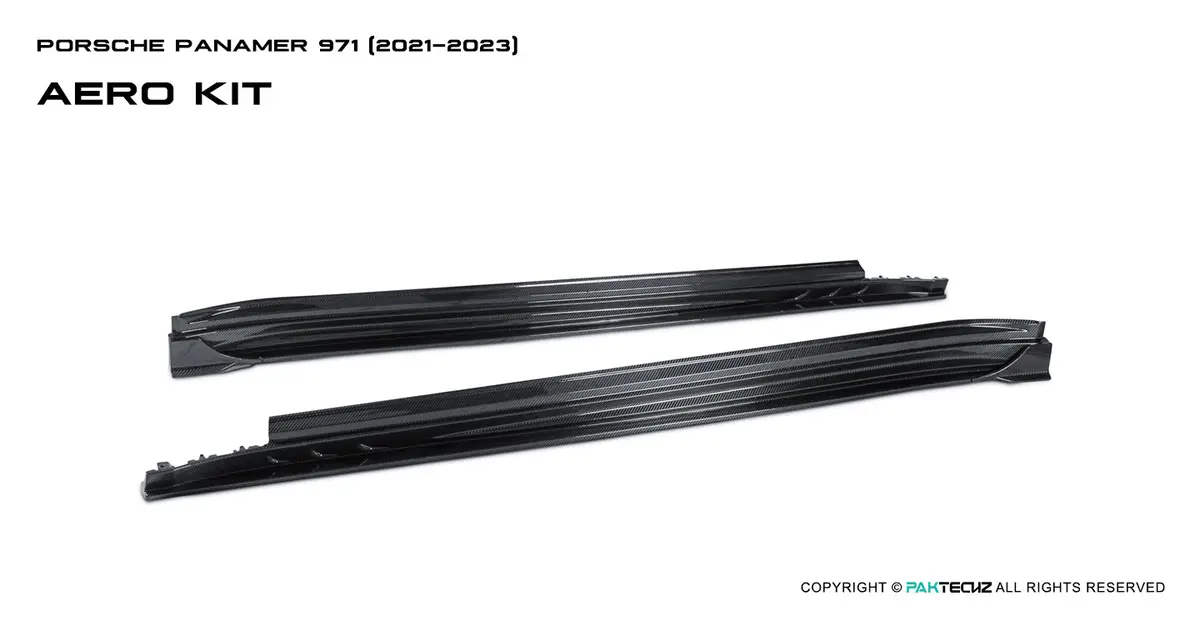 Paktechz Dry Carbon Fiber Aero Body Kit For Porsche 2021-2023 Panamera 7