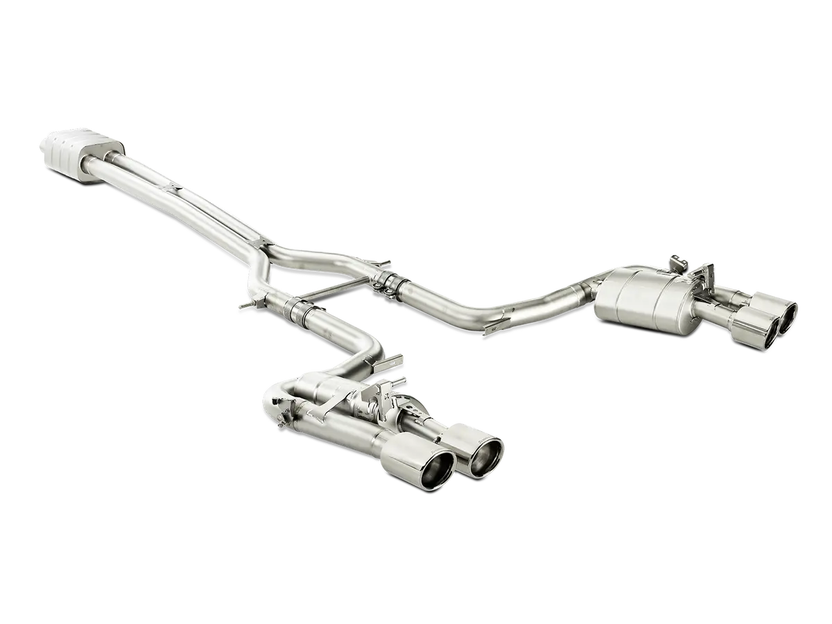 Akrapovic Porsche Panamera Turbo (970 Fl) 2014 Evolution Line (Titanium),S-Po970e2 1