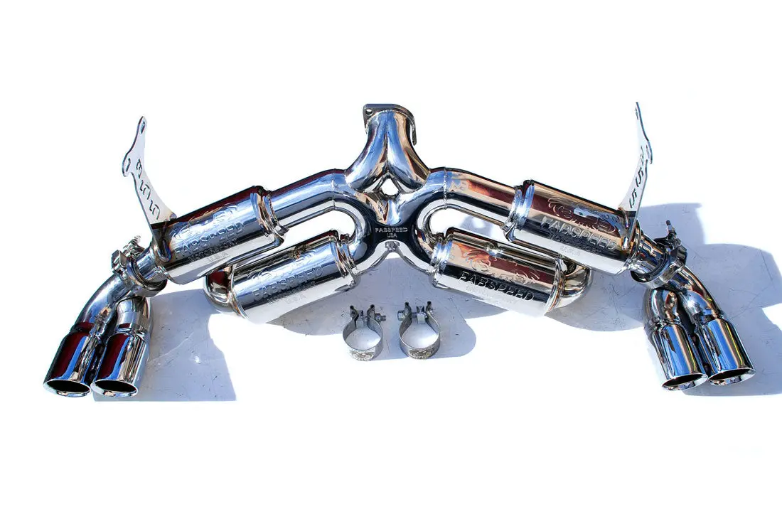 Fabspeed Ferrari F355 Supersport Exhaust System With Deluxe Tips 1