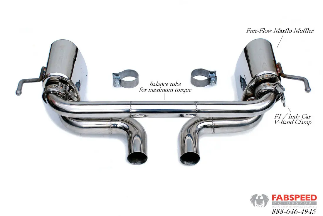Fabspeed Ferrari 458 Italia Maxflo Exhaust System 1