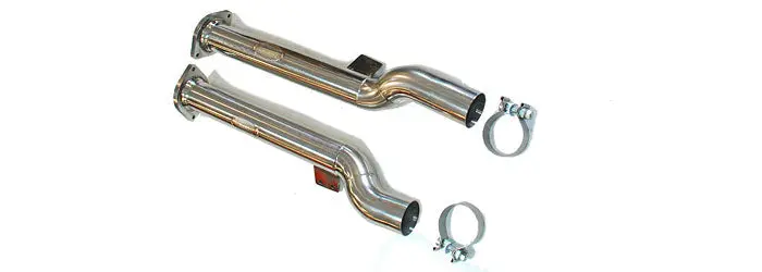 Fabspeed Ferrari 599 Gtb Fiorano Secondary Catbypass Pipes 1