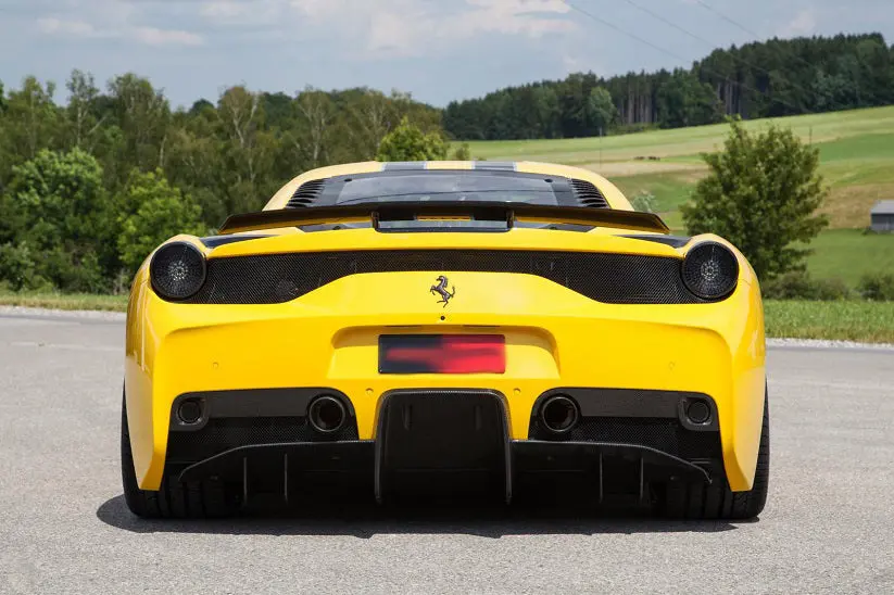 Novitec Style 458 Carbon Fiber Rear Wing Spoiler 1