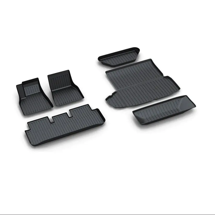 Floor Mat For Five Seater Tesla Model S (Left Hand Drive) 1