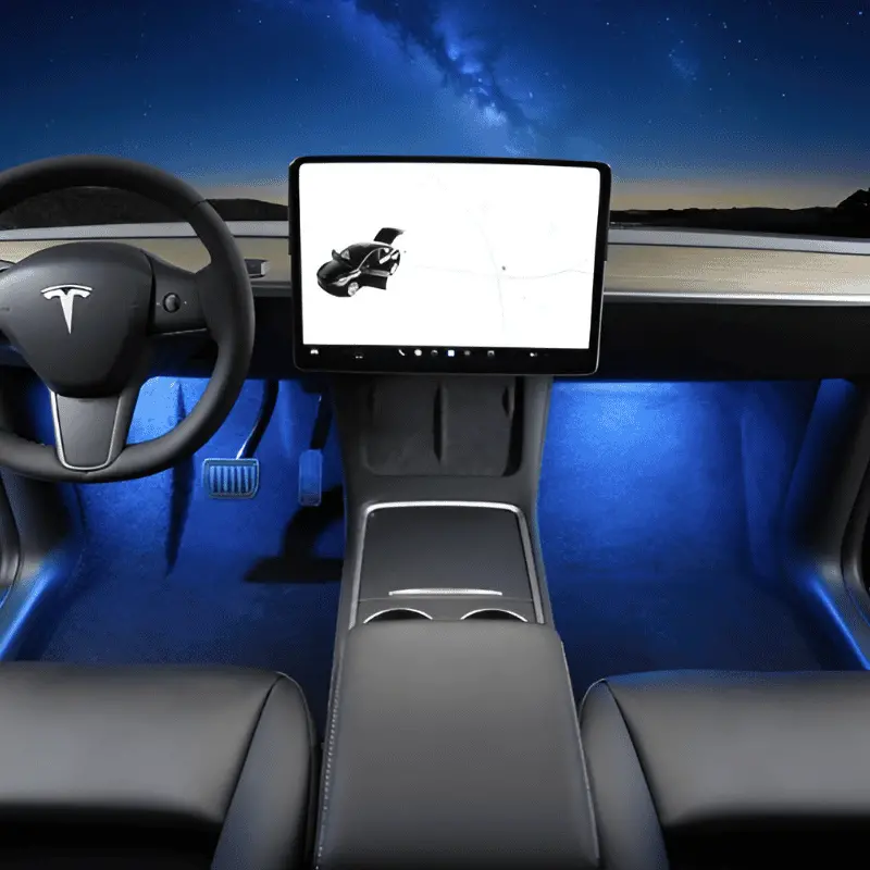 Tesery Footwell Led Lights For Model 3/Y/S/X 1
