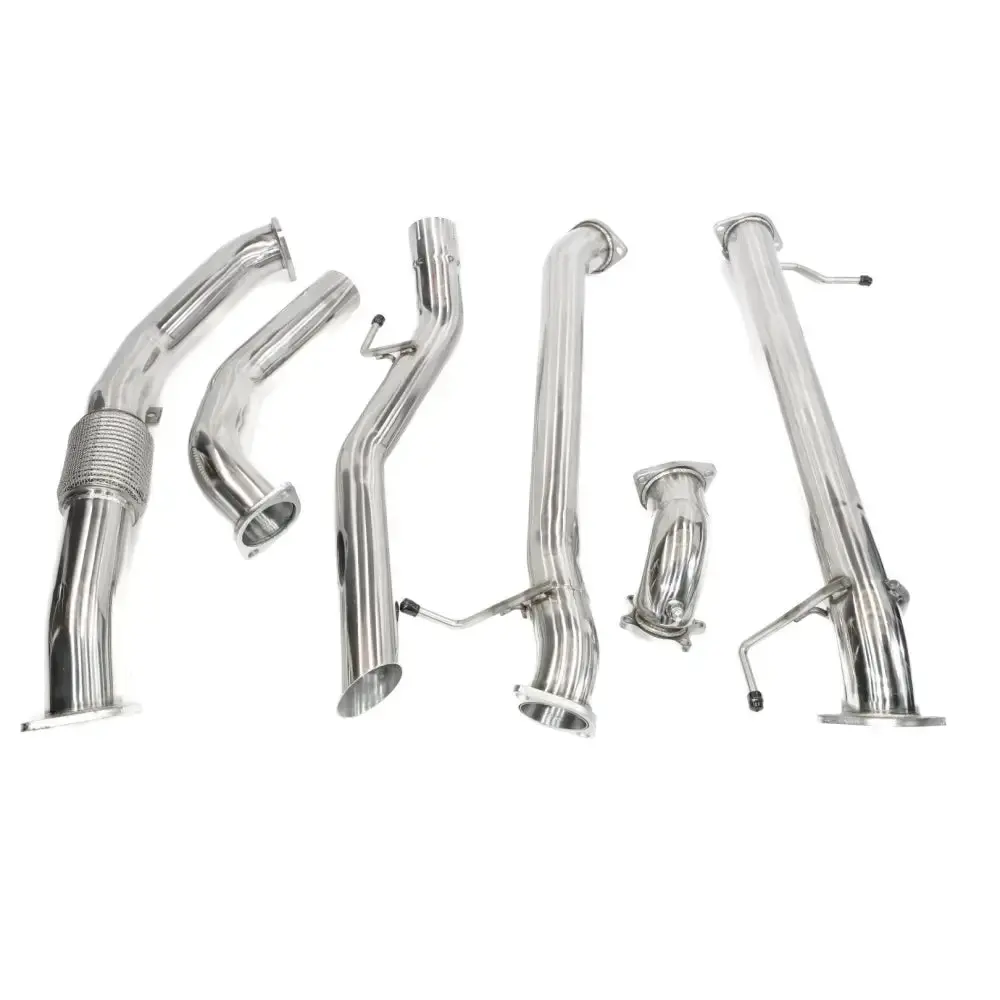 Ford Ranger (2007-2011) Pj & Pk Manual & Automatic 3" Stainless Turbo-Back Exhaust 1