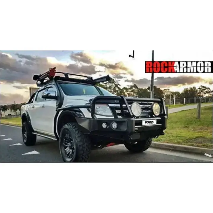 Ford Ranger Px1-2 (Bumper Cut) Rockarmor Elite Steel Bullbar 2
