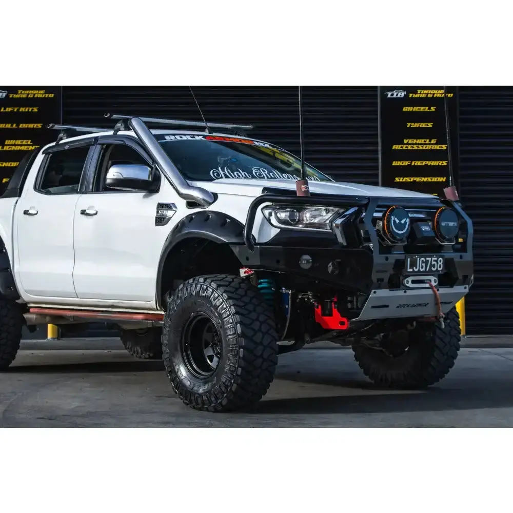 Ford Ranger  Px2 & 3 (Full Bar Replacement) Rockarmor Gt Steel Hoop Bullbar 1