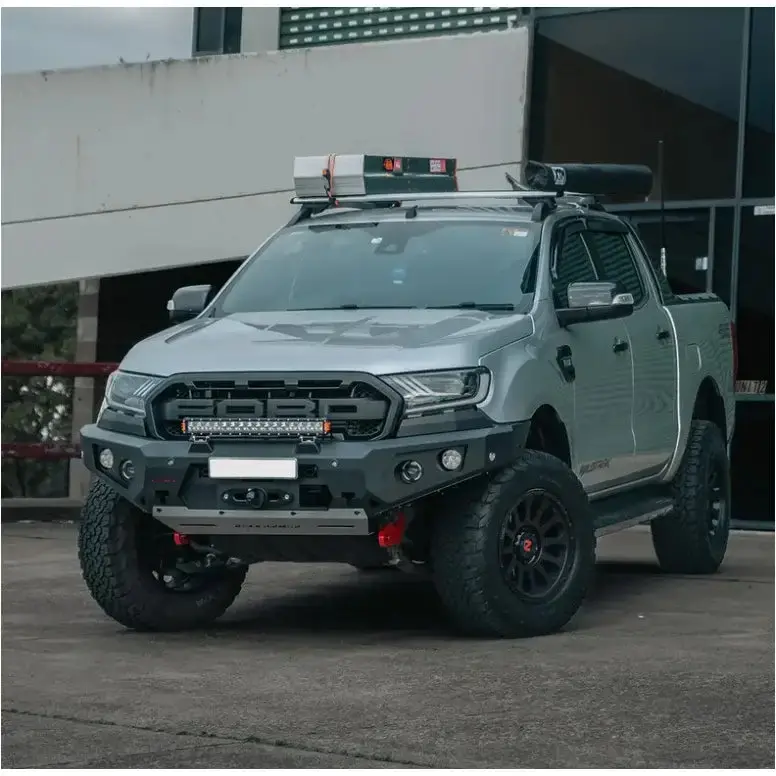 Ford Ranger Px2 & 3 Rockarmor Gt Steel Hoopless Bullbar 1