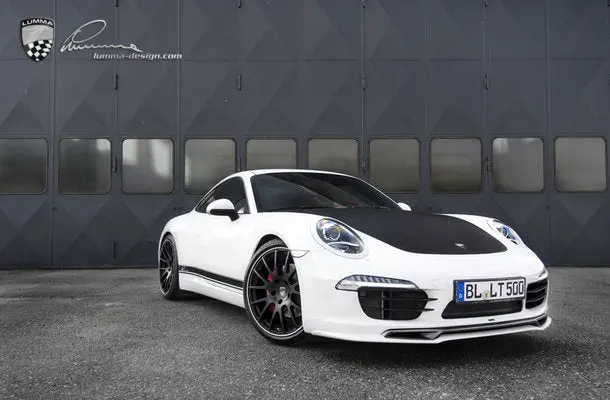 Lumma Design Clr 9 S Based On Carrera S Carrara White 1