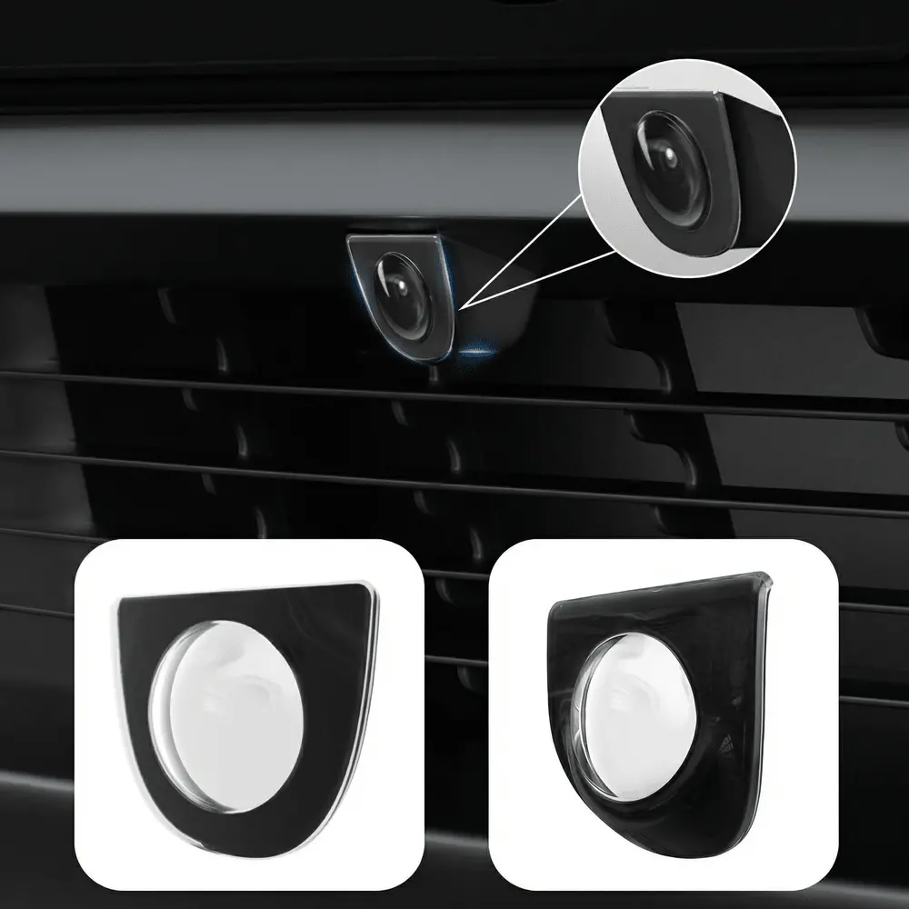 Front & Rear Camera Lens Protective Covers For Model Y Juniper 2025.03+ | Protection & Anti-Glare Vision Guard 1