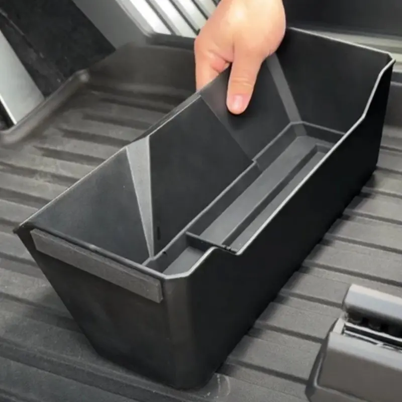 Front Under-Seat Storage Box For Cybertruck 1