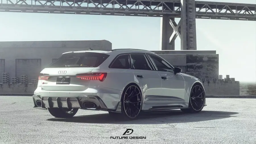 Future Design Carbon Fiber Full Body Kit - Blaze Kit For Audi Rs6 C8 2020-2022 2