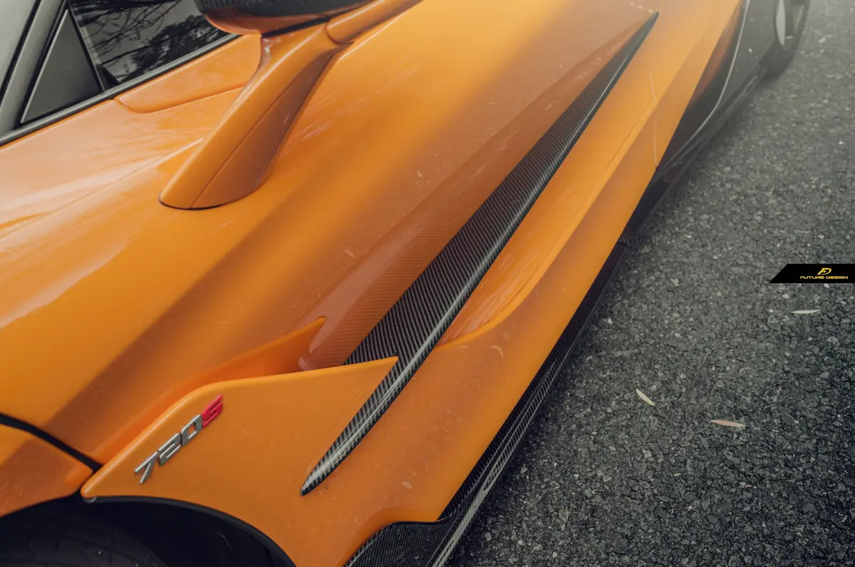 Future Design Carbon Fiber Side Door Blades For Mclaren 720S 1