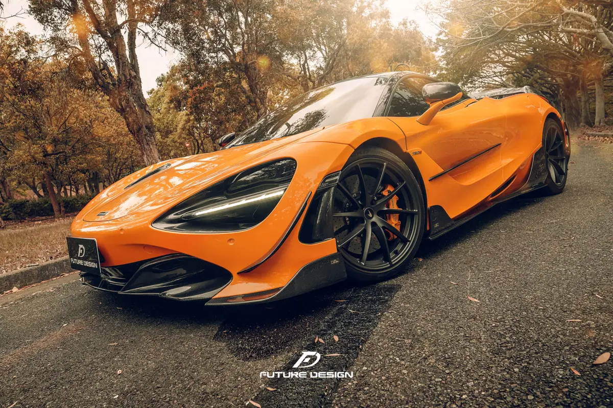 Future Design Carbon Fiber Side Door Blades For Mclaren 720S 2