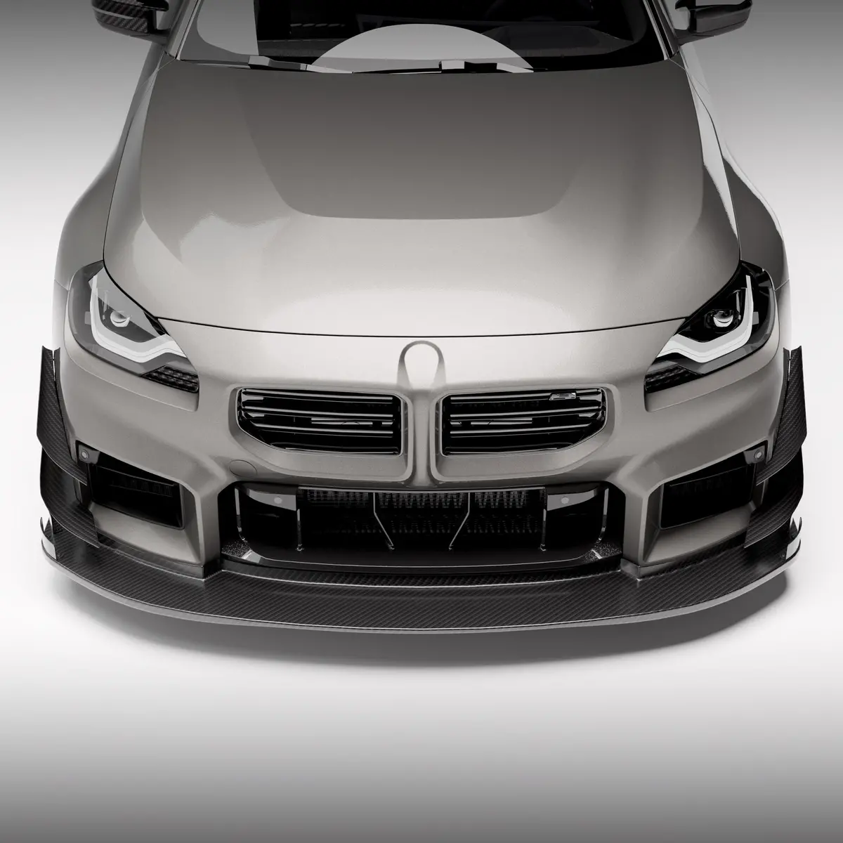 Vulcan Alpha Bmw G87 M2 Carbon Fiber Front Splitter 1