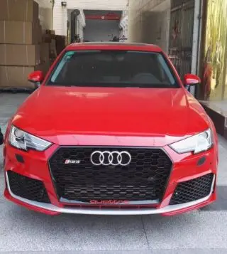 Audi A4 B9 2016+ Rs4 Style Body Kit W/Exhaust Tips 1