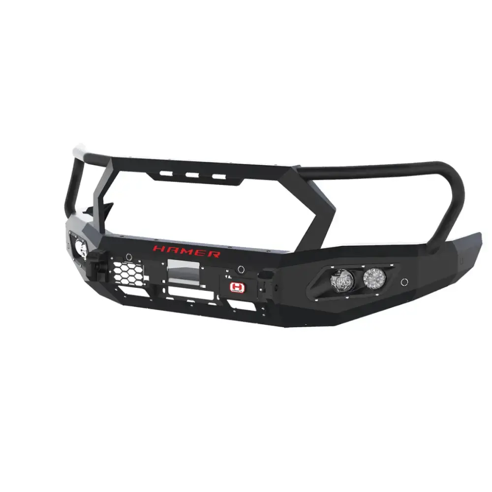 Hamer Am106-Pt King Series Plus Winch Bar For Toyota Landcruiser 300 Series 2021-On 2