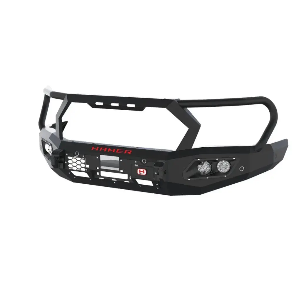 Hamer Am106-Pt King Series Plus Winch Bar For Vw Amarok 2010-2021 2