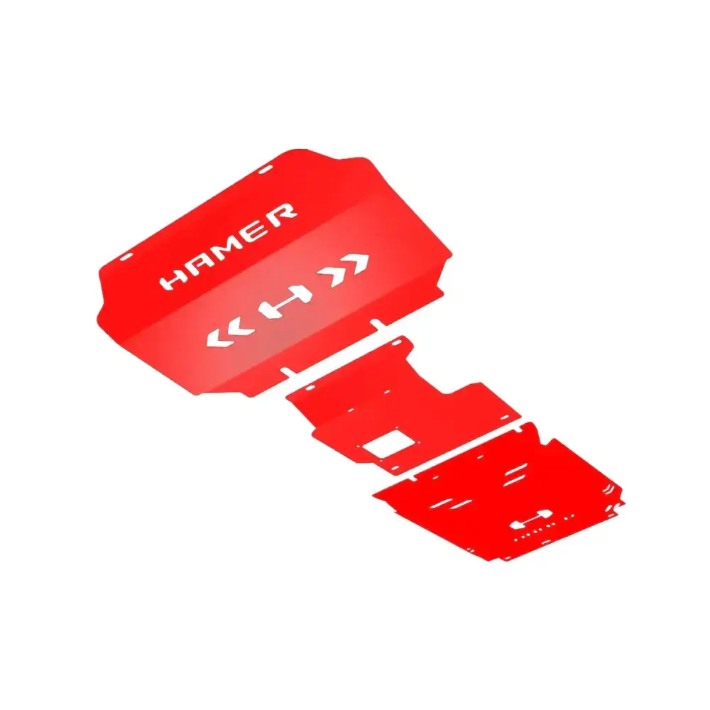 Hamer H001 3Pc Underbody Kit For Toyota Hilux Revo 2015-2018 1