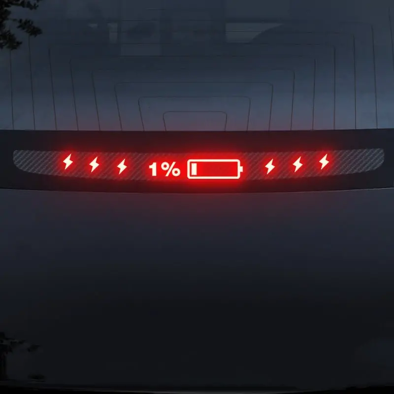 High-Mount Brake Light Projection Film | 5 Designs | Model 3/Y 2017-Present 2