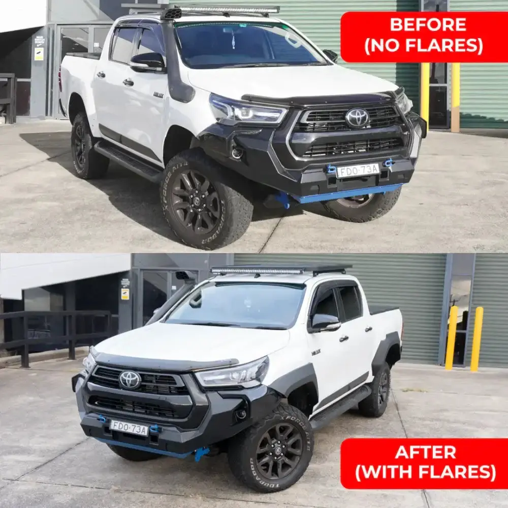 Hilux N80 Gr Style Flares 1