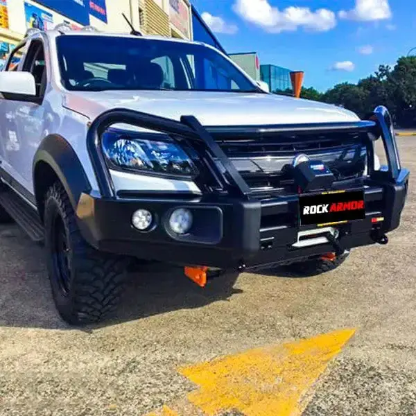 Holden Colorado (Bumper Cut) Rockarmor Elite Steel Bullbar 1