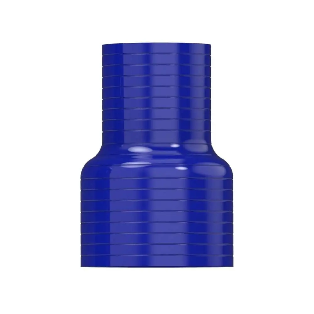 Redback Silicone Hose (2-1/2" In, 3" Out) Straight Reducer (Blue) 1