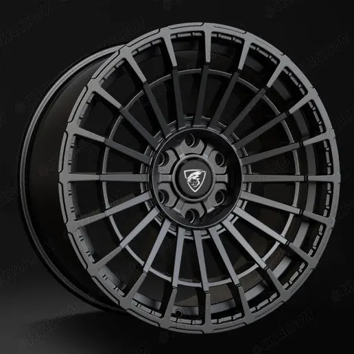 20" Predator Iconic Alloy Wheel - Matte Black 1