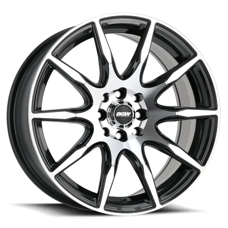 Bgw Ratchet Gloss Black W/Machined Face Wheel 1
