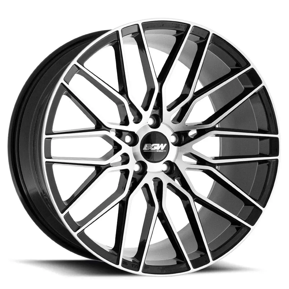Bgw Matador Gloss Black W/Machined Face Wheel 1
