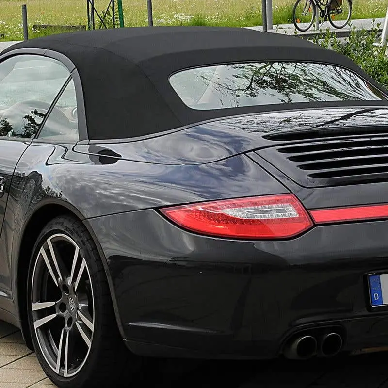 Porsche 997 Carrera 2009-2011 Soft Top W/O Glass Window: German Canvas 1