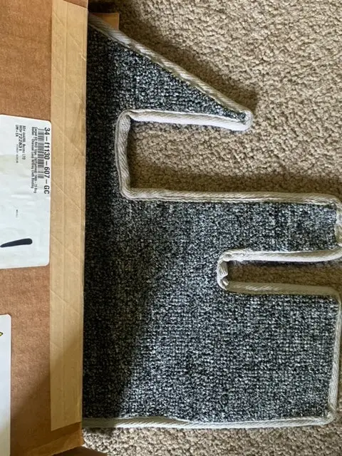 Lhd Carpet Kit, Beetle 1968-72 2