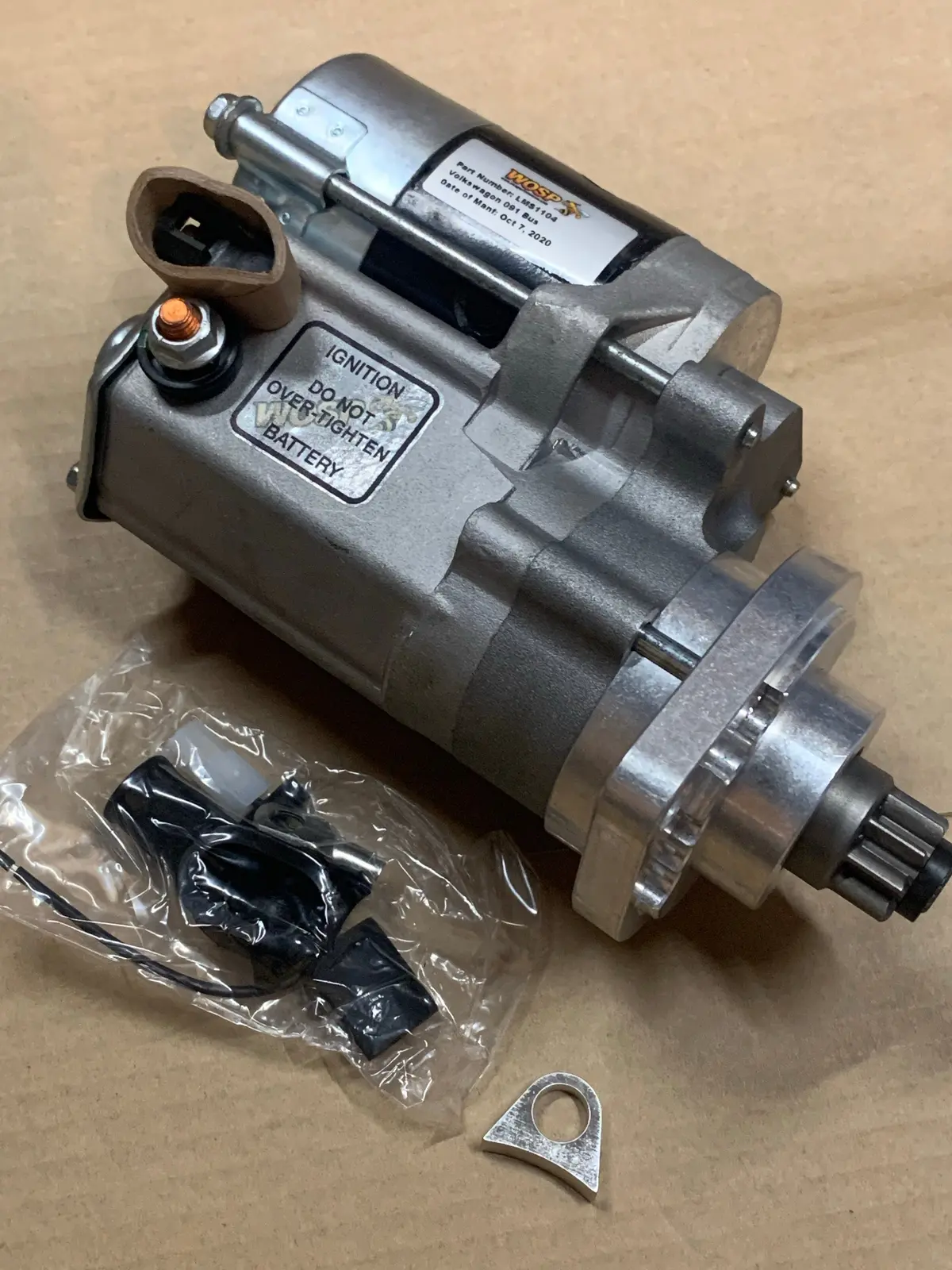 Wosp Gear Reduction Starter Motor 12V, Kombi 091 Trans 1