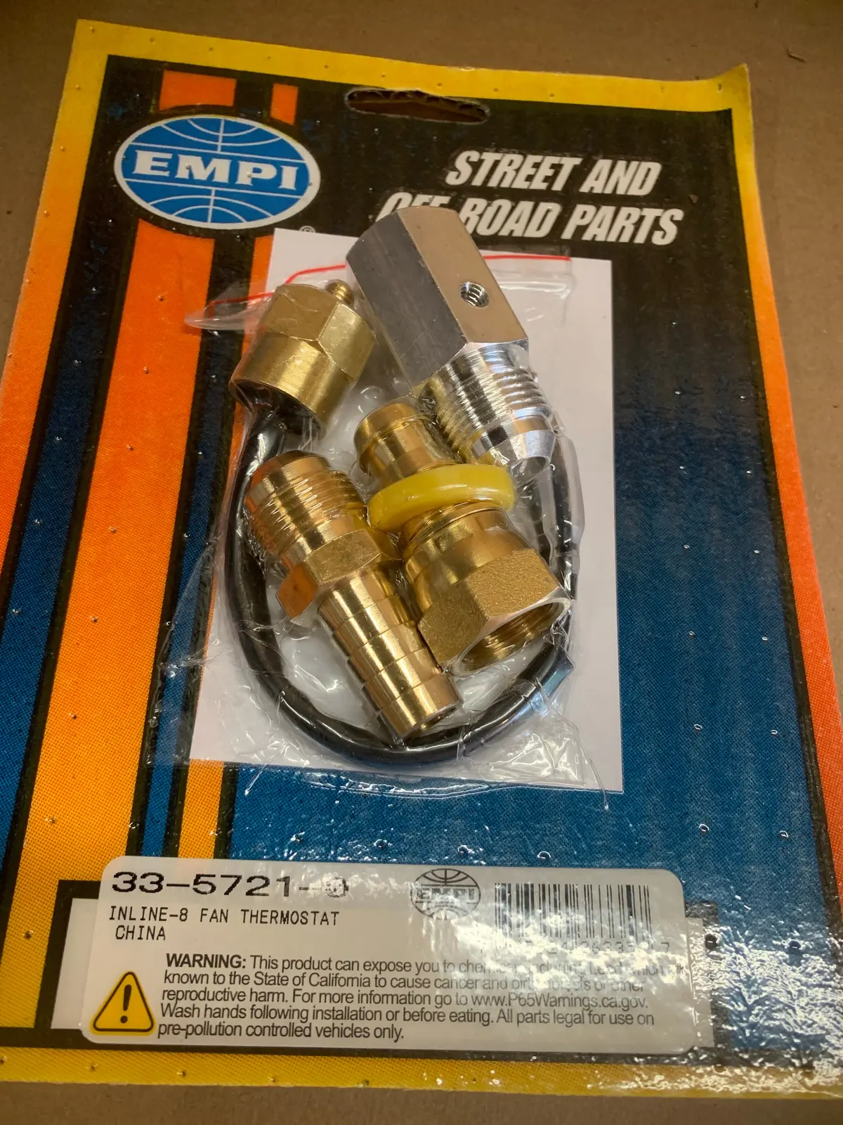 Inline Electric Thermo Fan Switch Kit 1