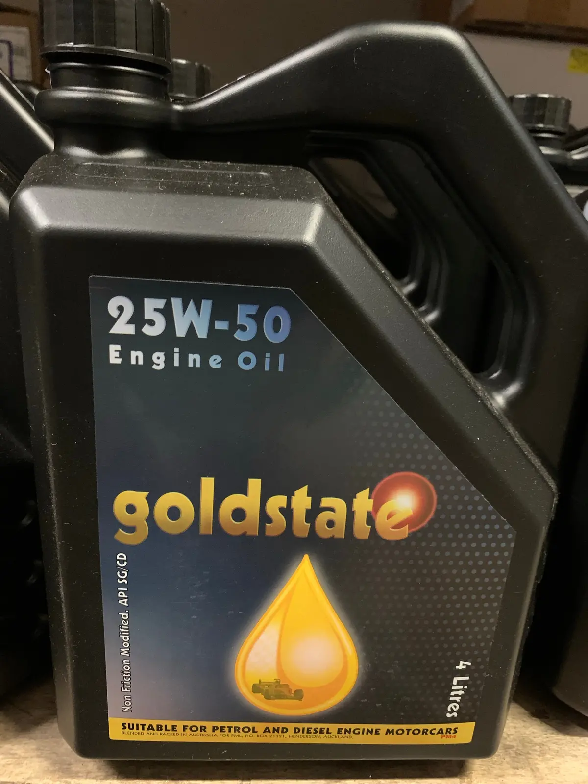 Engine Oil 4L 25W-50 1