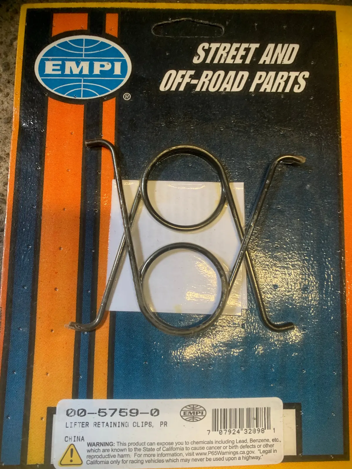 Valve Lifter Retaining Clips 1