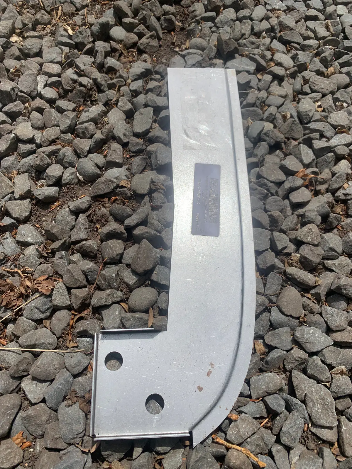 B Pillar Inner Filler Plate, Kombi 1968-79 1