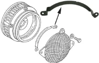 Ignition Timing Scale, Kombi 1971-79 1